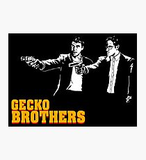 Gecko Brothers Photographic Print
