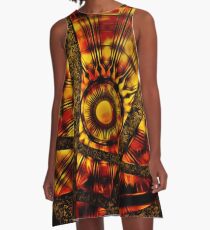 Doctor Strange, magical symbol, sorcery, sign, comic A-Line Dress