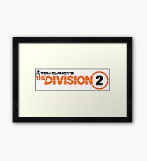 The Division 2 Framed Print