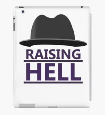 RUN DMC Raising Hell Hat Design iPad Case/Skin