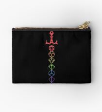 Rainbow Dice Sword LGBT Tabletop RPG Gaming Studio Pouch