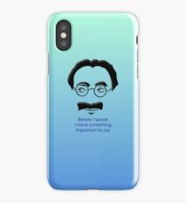 Groucho iPhone Case