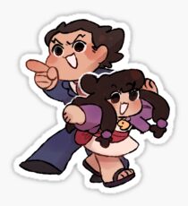 gotcha! (nick and maya) Sticker