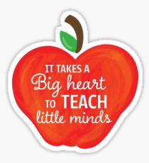 Teaching Apple Sticker