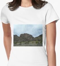 Cliff Crown - Uyuni - Bolivia, South America Women's Fitted T-Shirt