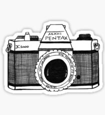 pentax k1000 sketch Sticker