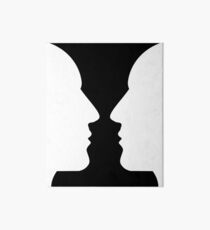 Optical Illusion Vase Art Board