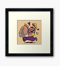 Wario Framed Print