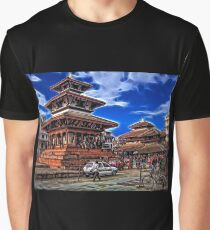 Durbar Square, Kathmandu, Nepal Graphic T-Shirt