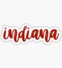 indiana Sticker