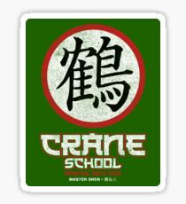 Crane School Martial Arts Dojo Sticker