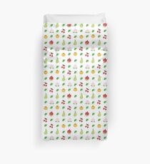 Animal Crossing Fruit Duvet Cover