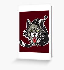 Chicago Wolves Greeting Card