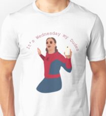 Camiseta unisex Es miércoles, mis amigos