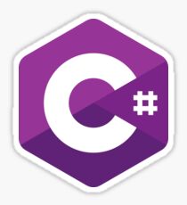 C# (C Sharp) Sticker