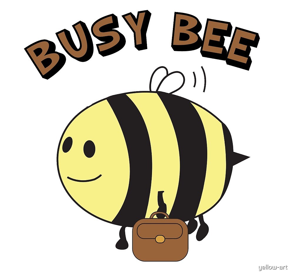 " abeille occupée! " par yellow-art 