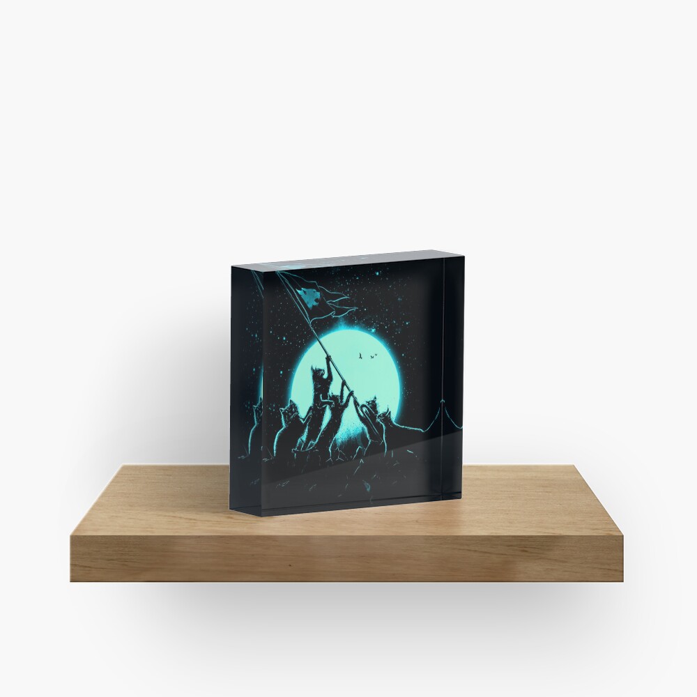 Freedom Cats Acrylic Block
