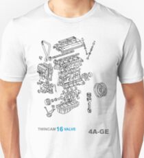 4A-GE Explode Unisex T-Shirt