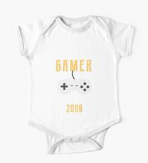 Body de manga corta para bebé Die Besten Gamer Spawnen 2008