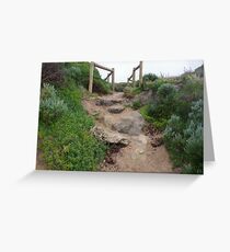 Footpath At Point Peron Greeting Card