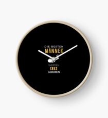 Die besten Männer werden 1953 geboren lustiges Geschenk Clock