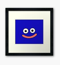 Dragon Quest Slime Minimalist Framed Print