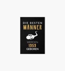 Die besten Männer werden 1959 geboren lustiges Geschenk Art Board