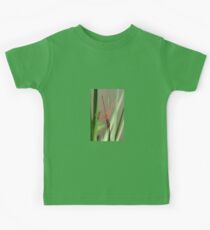 Camiseta para niños Hermosa desnatadora roja o libélula del petardo