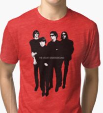 Samtuntergrund Vintage T-Shirt