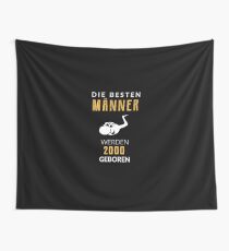 Die besten Männer werden 2000 geboren lustiges Geschenk Wall Tapestry