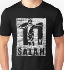 Mohamed Salah - Liverpool FC (White Print) #2 Unisex T-Shirt