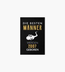 Die besten Männer werden 2007 geboren lustiges Geschenk Art Board