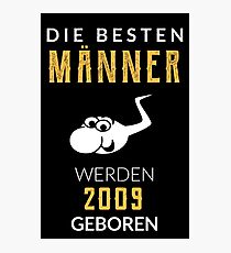 Die besten Männer werden 2009 geboren lustiges Geschenk Photographic Print