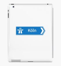 Motorway exit Cologne iPad Case/Skin