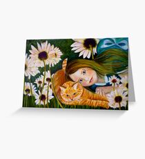 Alice Wondering Greeting Card