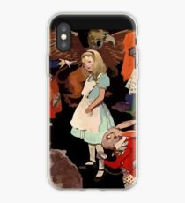 Alice in Wonderland and her Animals iPhone Case