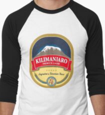 Kilimanjaro Lager Baseballshirt mit 3/4-Arm