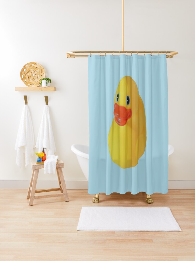 Rubber Ducky Shower Curtain By Kultjers Redbubble