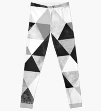 Grafik 202 Schwarz und Weiß Leggings