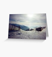 The Pyranees, Andorra Greeting Card