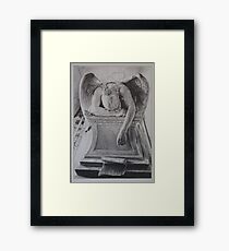 Weeping Angel Framed Print