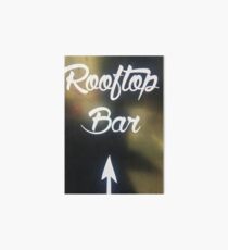 Rooftop Bar Art Board
