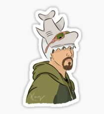"Sharky" Boshaw Sticker