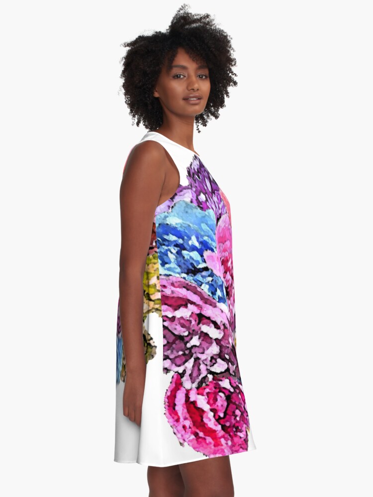 Alternate view of Roses A-Line Dress