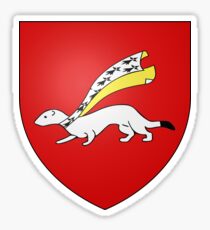 Coat of Arms of Vannes, France Sticker