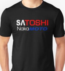 Satoshi Nakamoto Logo Tech Conspiracy Unisex T-Shirt