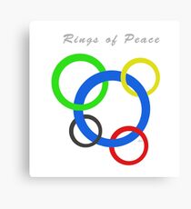 Rings of Peace 52318 Canvas Print