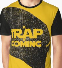A Trap is Coming - black Graphic T-Shirt