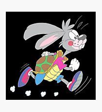 Hare or tortoise Photographic Print