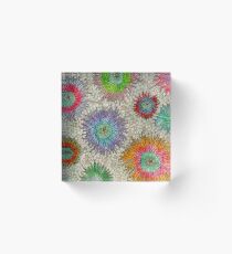 Sea Anemones Acrylic Block
